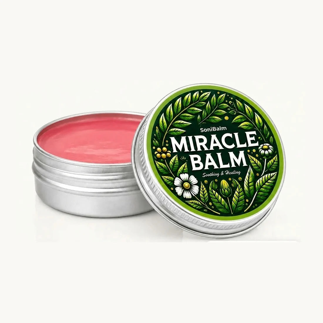 SoniBalm Miracle Balm tin