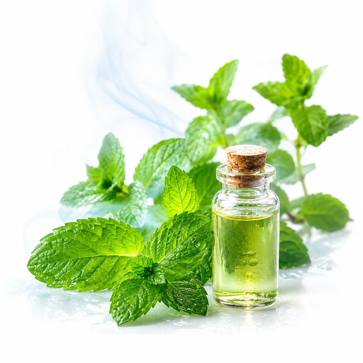 Peppermint leaves and oil